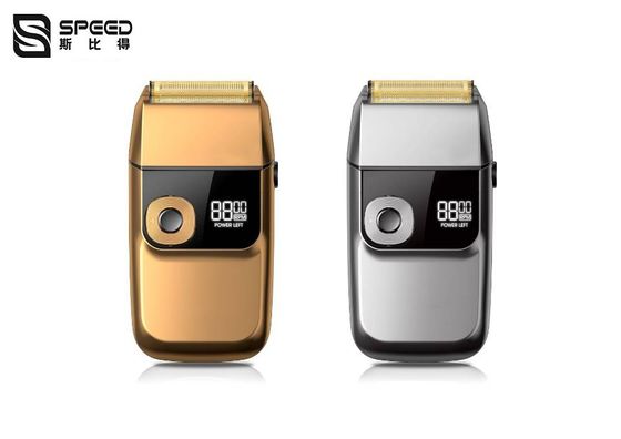 SHA-137 Full Metal Body Waterproof Hair Trimmer With LCD Display Two Speeds Professional