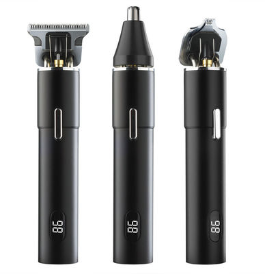 USB Charge Li-on Battery Electric Cordless 3 in 1 Kit Detachable Hair Trimmer Hair Carver Nose Trimmer Cordeless Groomin
