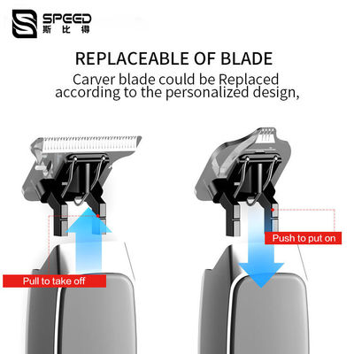 LED Display Home Electric Cordless Hair Trimmer 5V-1A Hair Cut Machine