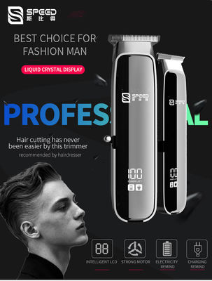 LED Display Home Electric Cordless Hair Trimmer 5V-1A Hair Cut Machine