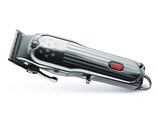 Metal Professional Hair Clipper Electrical Rechargeable Plug And Play 2000mAh Lithium Battery LED Display For Salon
