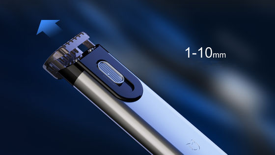 18.8MM Ultra Thin Body Comb Adjustment 8 Gear Portable Hair Clipper