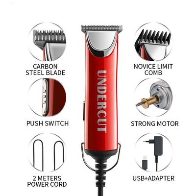 USB Cable Or Adaptor Men Hair Trimmer Home Use Pro Hair Trimmer