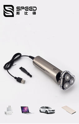 SHA-102 Dry and wet dual purpose shaving while bathing 3 independent floating heads electric shaver