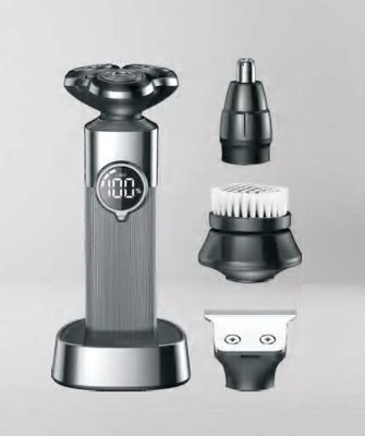 SHA-144B Waterproof multifunctional hair clipper &amp; shaver &amp; facial cleanser &amp; nose timmer