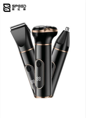 SHC-5066 Portable Hair Clipper Grooming Kit 3 In 1 Multi Functional Deep Shaving Beard
