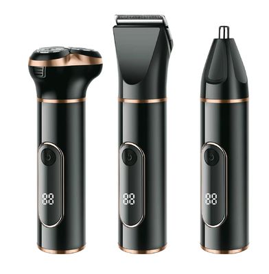 SHC-5066 Portable Hair Clipper Grooming Kit 3 In 1 Multi Functional Deep Shaving Beard