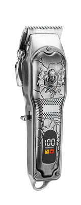 Electric Professional Hair Clipper for barbers 108 Metal Armor Knight