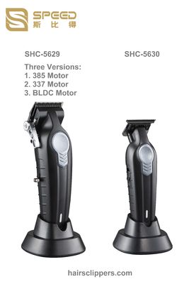 SHC-5630 Black Professional Hair Clipper 150 Minute USB Charge Cable