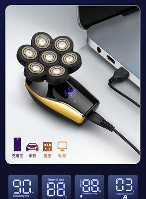 SHA-207 Face washer, nose trimmer, hair clippers. face washer scraper electric hair shaver